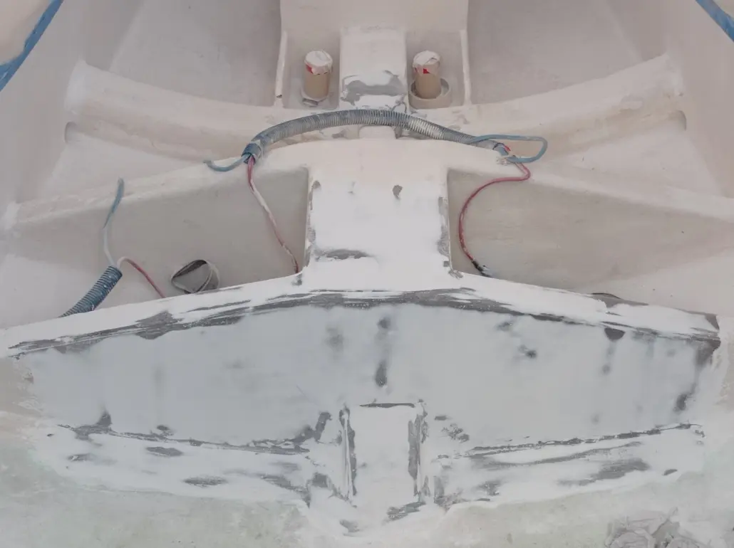 Réparation d'une varangue